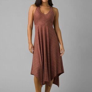 PrAna Saxon Dress, Medium, Red